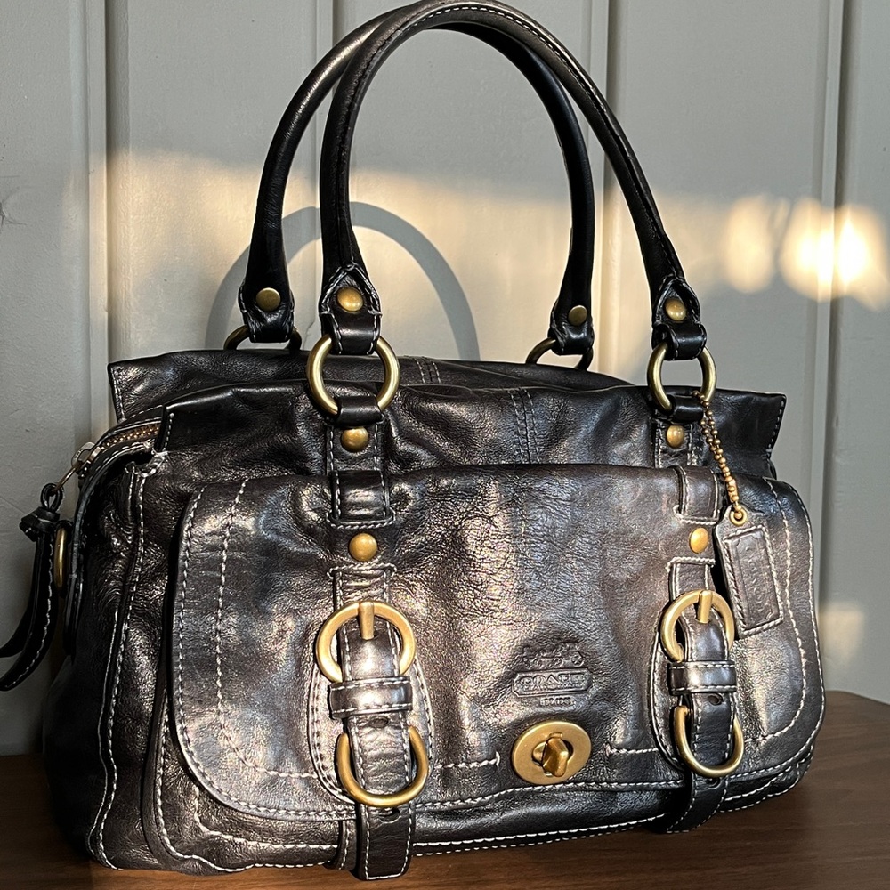 Coach 65th Anniversary Garcia Satchel **See photos AND description**